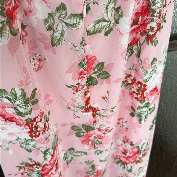 MORE TO COME Catalina Wrap Maxi Dress in Pink Floral size small. NWT - Picture 14 of 15